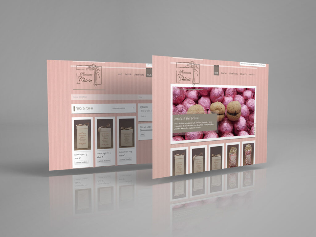 Sito Web Pasticceria Chiesa