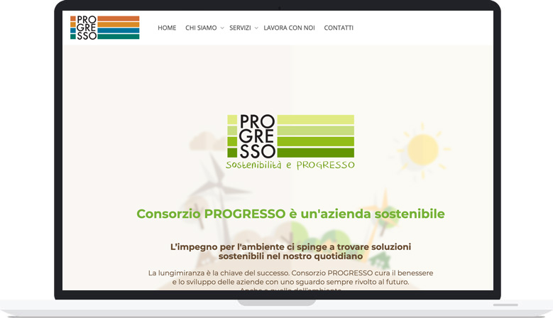 consorzio progresso sito web pyg design studio 3