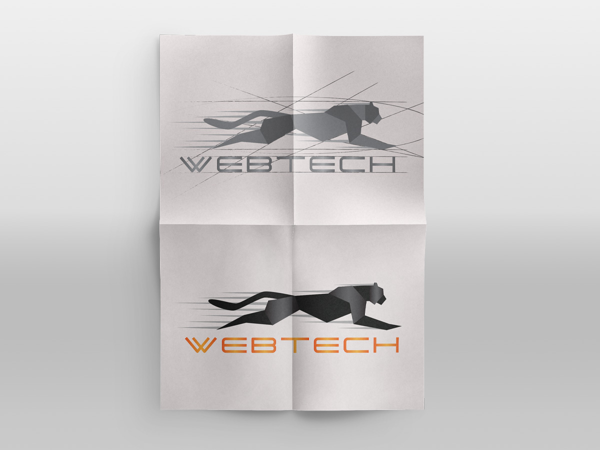 webtech logo vettoriale