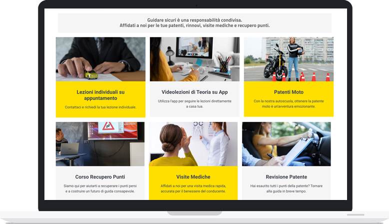 sito web autoscuola golgi pavia scuola guida
