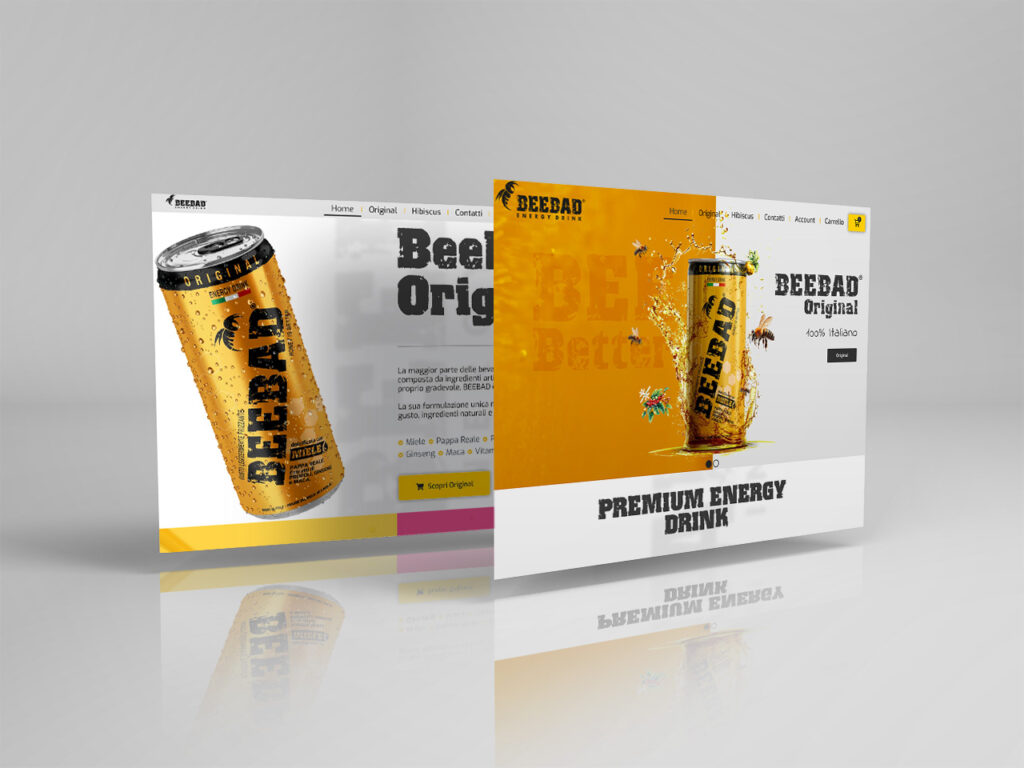 creazione sito web ecommerce beebad pyg design studio pavia