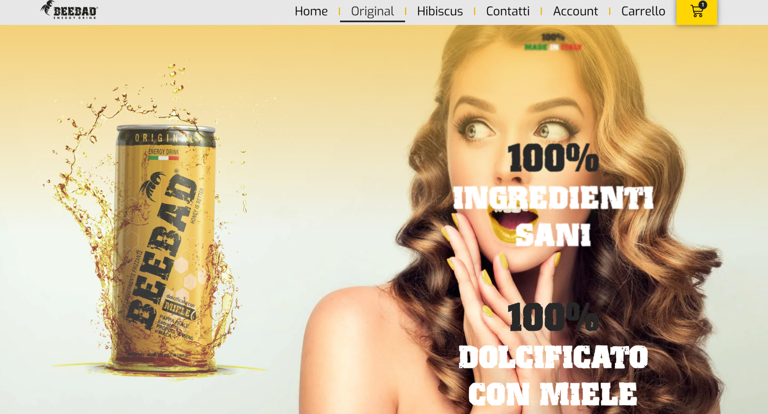 creazione sito web ecommerce beebad pyg design studio pavia