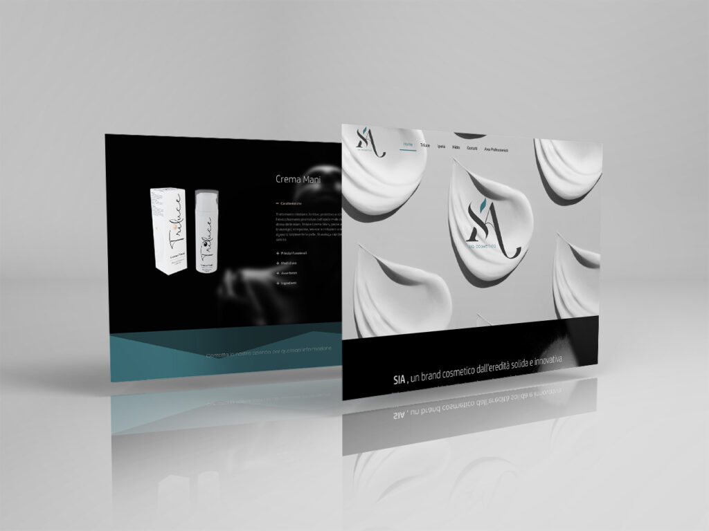 creazione sito web sia cosmetica web agency pyg design studio