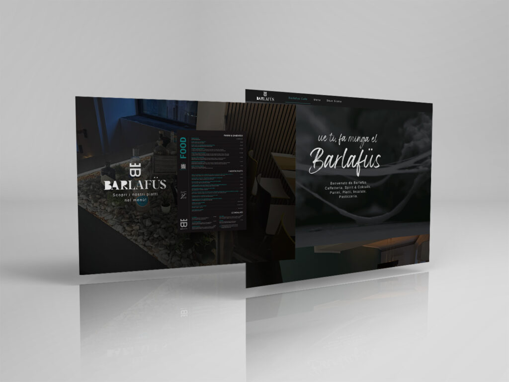 Barlafus Cafe realizzazione sito web