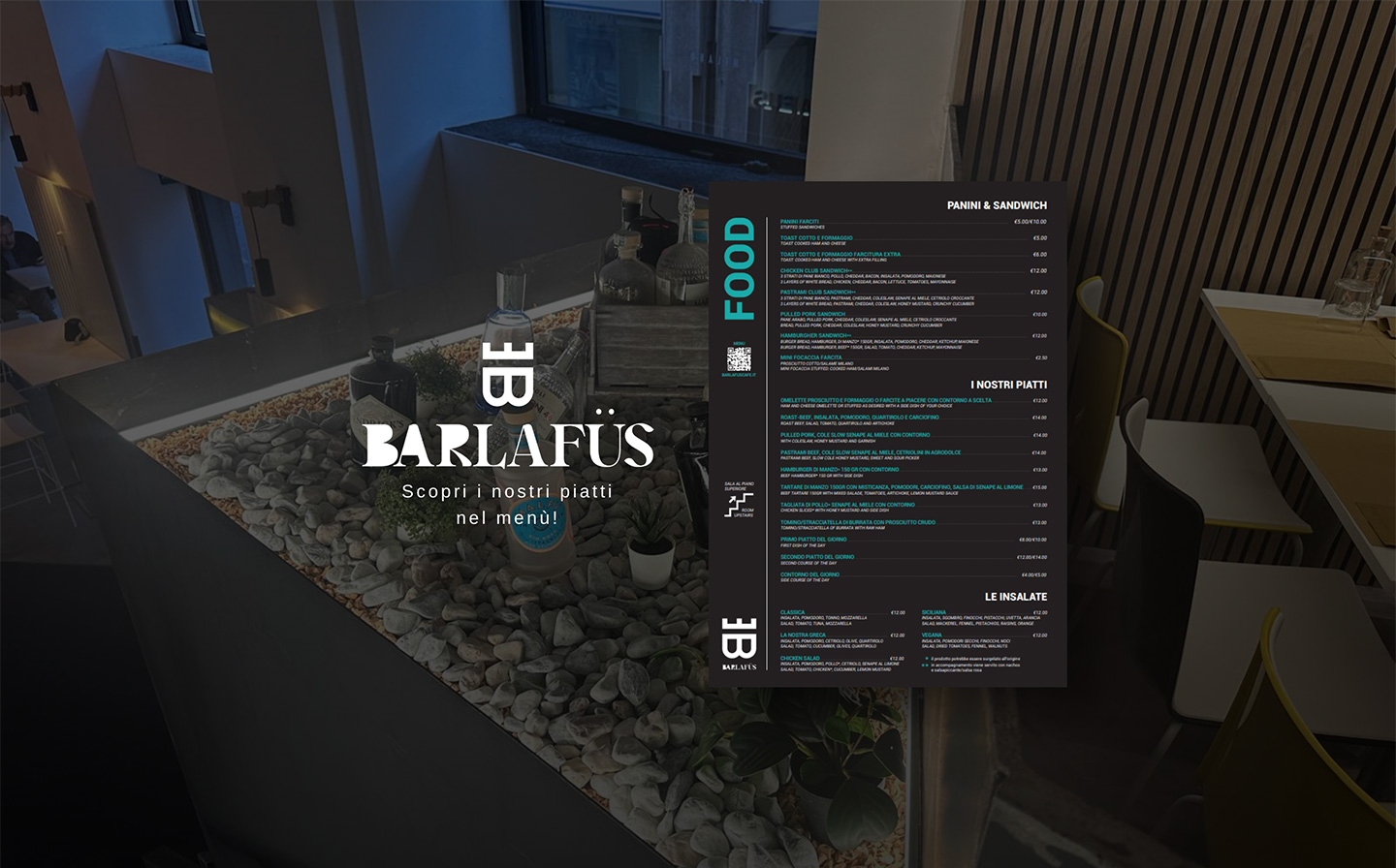 Barlafus Cafe realizzazione sito web